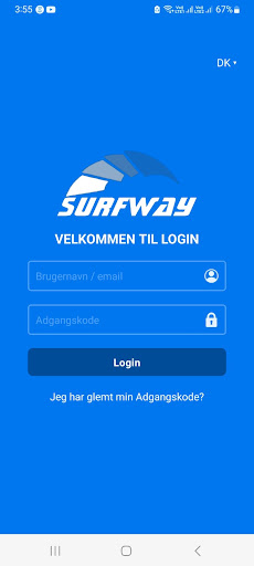 Android application Surfway Mobile screenshort