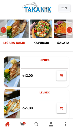 Android application Takanik Balık screenshort
