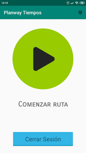 Android application Planway Tiempos screenshort