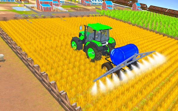 #3. Farm Harvester- Tractor Game (Android) By: Veevoo Apps