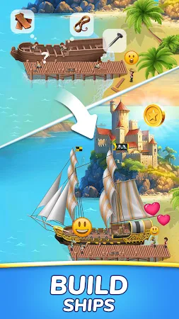 Game screenshot シップマスター：マッチ3ポート apk download