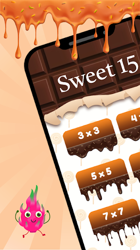 Android application Sweet 15 - Fifteen Puzzle Game screenshort