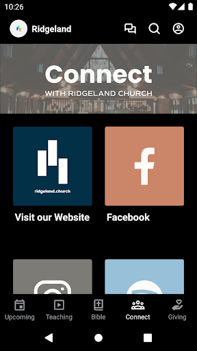 Ridgeland Church Screen 3