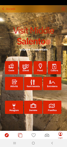 Android application Visit Middle Salento screenshort