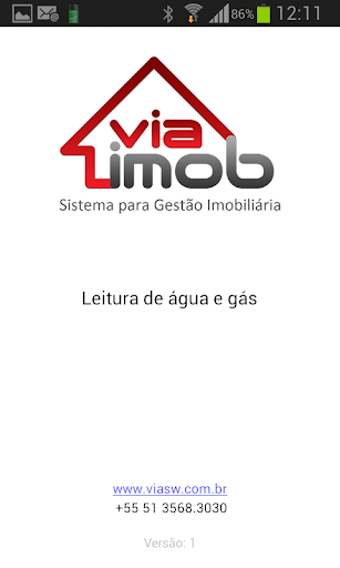 Android application Via Mobile Leitura screenshort