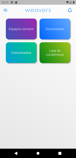 Android application Weavers screenshort