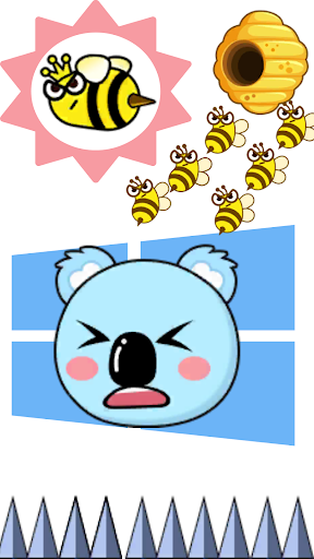 Android application Bee Attack screenshort
