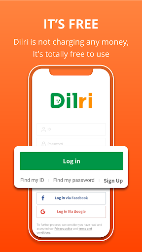Dilri : Local Community App Screen 2