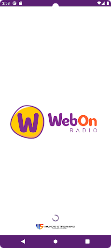 Android application Webonradio screenshort