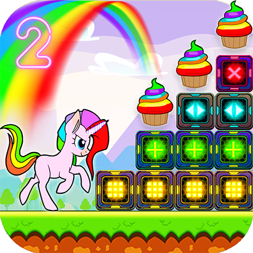 Unicorn Dash Attack 2: Neon Li unicorn%20games%202.8.91 Icon