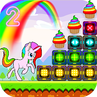 Unicorn Dash Attack 2: Neon Light игры в единорога