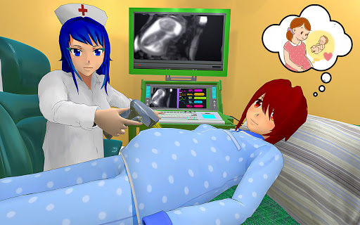 Anime Family Life Simulator: Pregnant Mother Games apkpoly screenshots 6