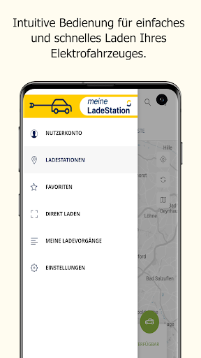 meineLadeStation App Screen 2