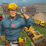 Cover Image of Baixar City Road Construction Simulator 3D - Building Sim 1.0 APK