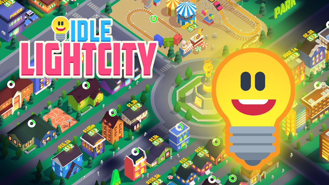 Idle Light City: Clicker Games banner