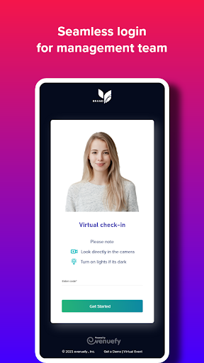 Android application EvenuefyCheckInApp screenshort