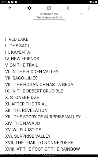 Book, The Rainbow Trail Screen 3