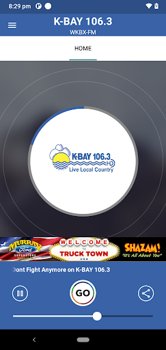 Android application WKBX screenshort