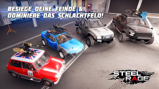 Steel Rage: Mech Cars PvP War Screenshot