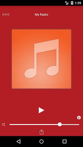 Android application Radio OM Bun screenshort