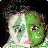 Pakistan Flage Face icon