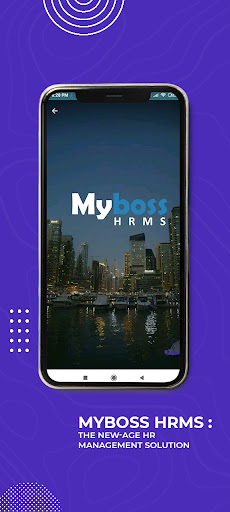 Android application MyBoss HRMS screenshort