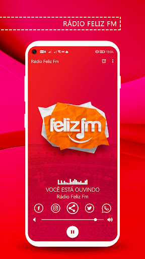 Android application Rádio Feliz Fm screenshort