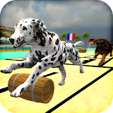 Lava Hound Racing Competition: How to win dog race icon
