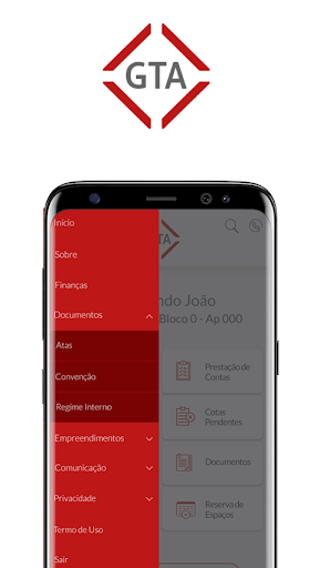 Android application GTA Gestão Imobiliária screenshort