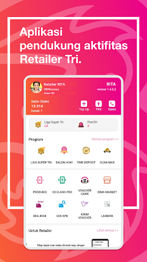 Android application RITA: Informasi & Aktivitas Re screenshort