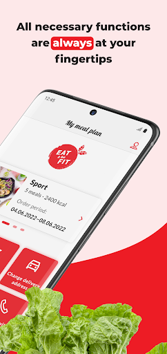 Eat2BeFit Screen 2