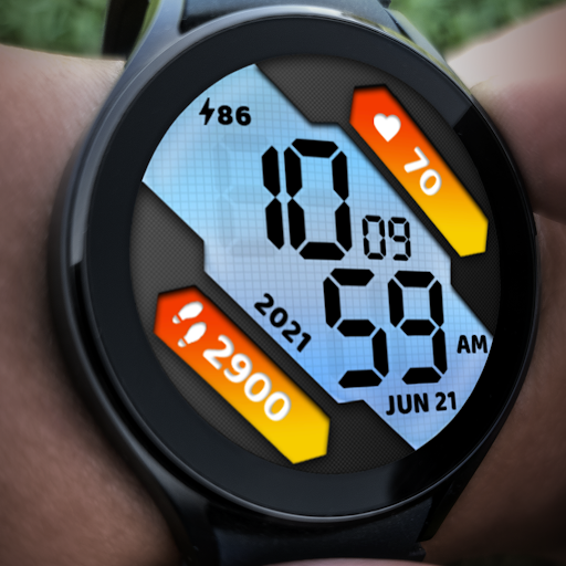 MJ257 Digital Classic Watch Screen 2