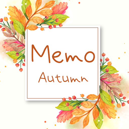 Sticky Memo Notepad Autumn logo