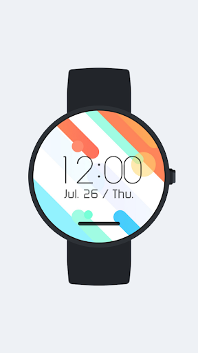 Colorful Watch face Screen 2