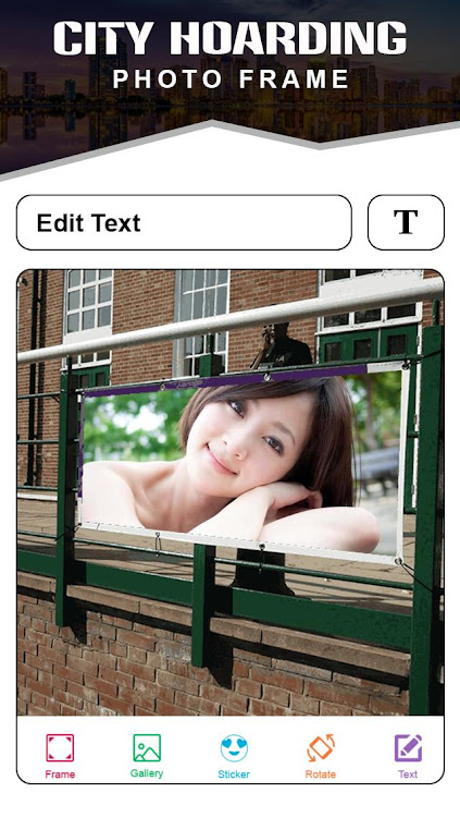 City Hoarding Photo Frame - 1.0.1 - (Android)