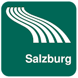 Salzburg Map offline icon