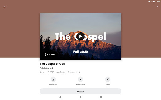 Screenshot of Christian Students on Campus