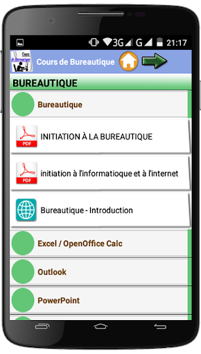 Cours de bureautique Screenshot 1 - AppWisp.com
