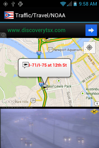 Ohio Traffic Cameras Screen 3