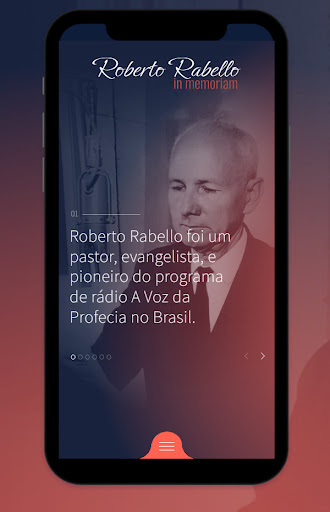 Android application Roberto Rabello In Memoriam screenshort
