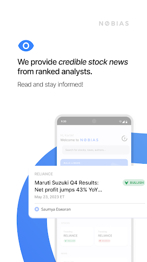 Android application Nobias DIY Finance screenshort