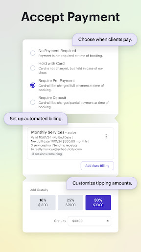 Schedulicity Business Screen 2