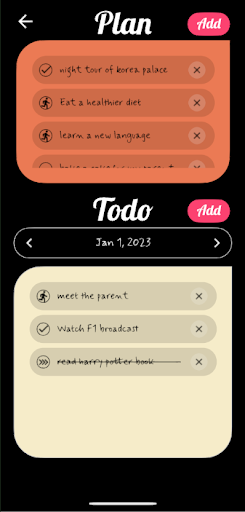 PlanTodo Screen 2