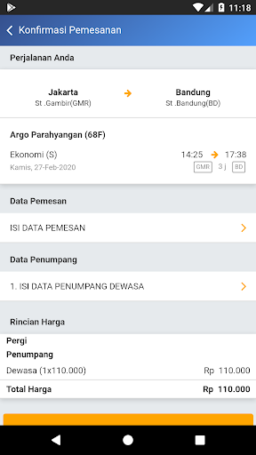 TiketKeretaApi.com Screen 3
