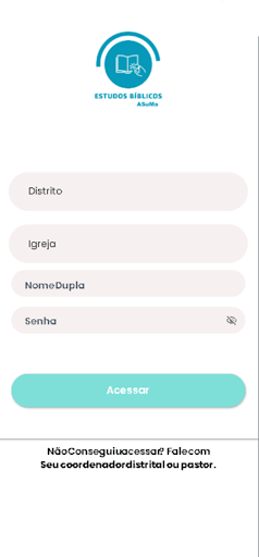 Android application Estudo Bíblico screenshort