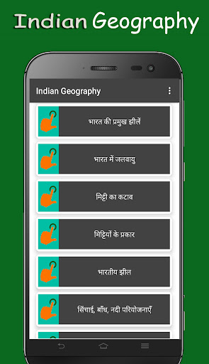 Indian Geography (Notes & MCQ) Screen 2