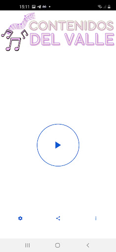 Android application Contenidos del valle screenshort