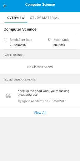 IGNITE Online Academy Screen 2