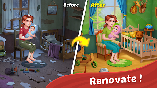 Home Cafe - Mansion Design - Puzzle - games