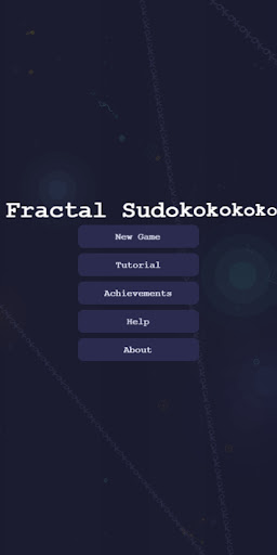 Fractal Sudoku Android Game Screenshot 3